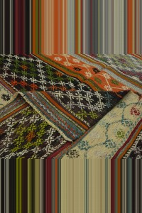 Turkish Striped Kilim Rug 6x9  189,282 - Turkish Kilim Rug  $i