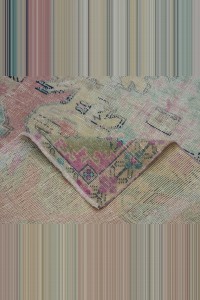 Turkish Vintage Rug 4x7 Feet 124,213 - Turkish Carpet Rug $i