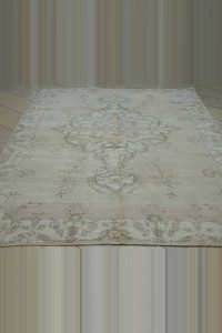 Turkish Vintage Rug 7x9 Feet 198,267 - Oushak Rug $i