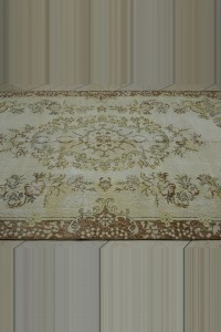 Turkish Wool Area Rug 6x9 Feet 189,280 - Oushak Rug $i