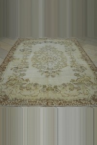 Turkish Wool Area Rug 6x9 Feet 189,280 - Oushak Rug $i