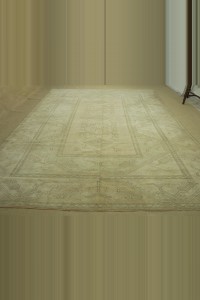 Turkish Wool Carpet Rug 8x12 Feet  250,354 - Oushak Rug  $i