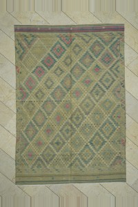 Turkish Kilim Rug Turkish Wool Rug 6x9 Feet 188,275