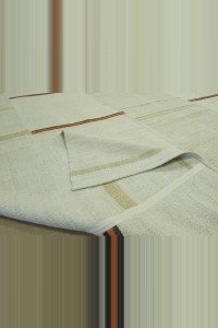 Uneven Striped on Hemp Rug 8x11 Feet 240,322 - Turkish Hemp Rug $i