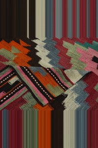 Unique Antique Turkish Kilim Rug 7x10 Feet 220,308 - Turkish Kilim Rug  $i