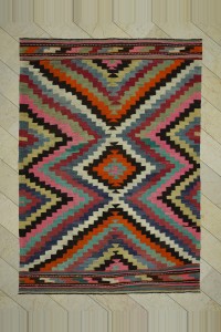 Turkish Kilim Rug Unique Antique Turkish Kilim Rug 7x10 Feet 220,308