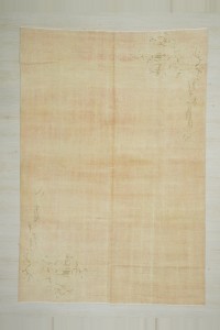 Vintage Handmade Oushak Rug 7x10 Feet 204,294 - Oushak Rug $i