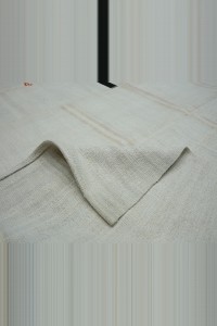 Vintage Hemp Kilim Rug 11x12 324,363 - Turkish Hemp Rug $i