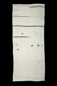 Turkish Hemp Rug Vintage Hemp Rug 5x11 Feet 136,335