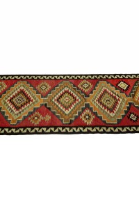 Vintage Kilim Rug Runner 3x12 Feet 96,351 - Turkish Rug Runner $i