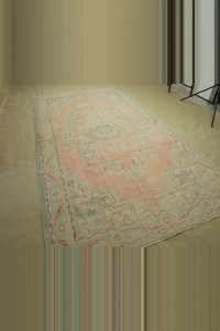 Vintage Oushak Carpet Rug 6x11 185,325 - Oushak Rug  $i