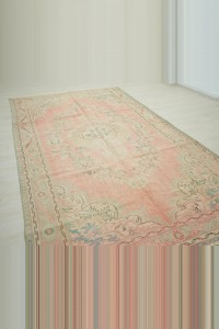 Vintage Oushak Carpet Rug 6x11 185,325 - Oushak Rug $i