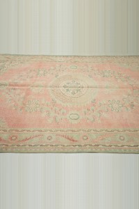 Vintage Oushak Carpet Rug 6x11 185,325 - Oushak Rug $i