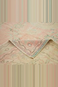 Vintage Oushak Carpet Rug 6x11 185,325 - Oushak Rug $i