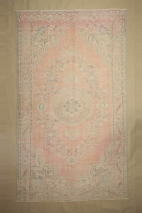Vintage Oushak Carpet Rug 6x11 185,325 - Oushak Rug  $i