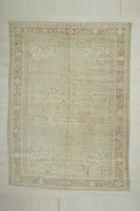 Vintage Oushak Carpet Rug 7x10 Feet 213,297 - Oushak Rug $i