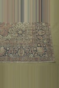 Vintage Oushak Carpet Rug 9x12 260,357 - Oushak Rug  $i