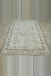 Vintage Oushak Rug 4x7 Feet 112,205 - Oushak Rug $i