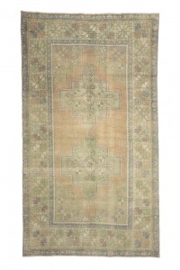 Vintage Oushak Rug 4x8 Feet 129,234 - Oushak Rug  $i