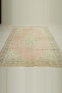 Vintage Oushak Rug 5x8 162,238 - Oushak Rug $i
