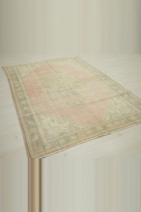 Vintage Oushak Rug 5x8 162,238 - Oushak Rug $i