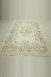 Vintage Oushak Rug 5x8 Feet 148,243 - Oushak Rug $i