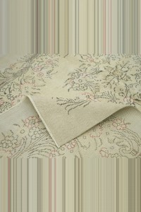 Vintage Oushak Rug 5x8 Feet 148,243 - Oushak Rug $i