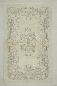 Vintage Oushak Rug 5x8 Feet 148,243 - Oushak Rug $i