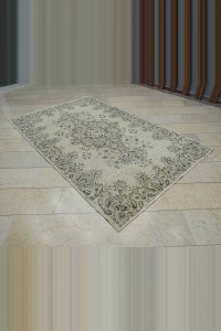 Vintage Oushak Rug 5x8 Feet 162,257 - Oushak Rug $i