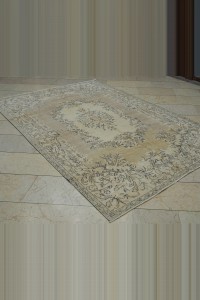 Vintage Oushak Rug 5x8 Feet 165,240 - Oushak Rug $i