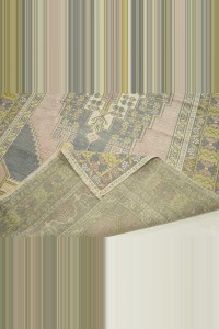 Vintage Oushak Rug 5x9 154,280 - Turkish Carpet Rug $i