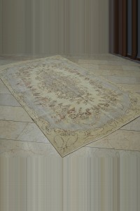 Vintage Oushak Rug 5x9 Feet 164,275 - Oushak Rug $i