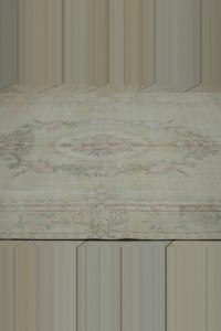 Vintage Oushak Rug 6x10 Feet 177,304 - Oushak Rug $i