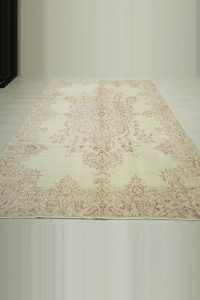Vintage Oushak Rug 6x10 Feet 194,305 - Oushak Rug $i