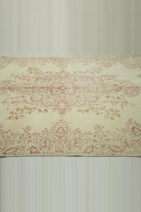 Vintage Oushak Rug 6x10 Feet 194,305 - Oushak Rug $i