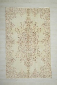 Vintage Oushak Rug 6x10 Feet 194,305 - Oushak Rug $i