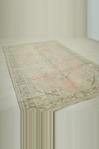 Vintage Oushak Rug 6x9 Feet 174,266 - Oushak Rug $i