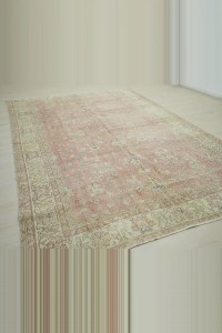 Vintage Oushak Rug 7x10 216,314 - Oushak Rug  $i