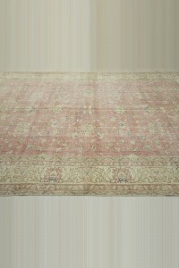 Vintage Oushak Rug 7x10 216,314 - Oushak Rug  $i