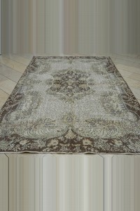 Vintage Oushak Rug 7x10 Feet 200,298 - Oushak Rug $i