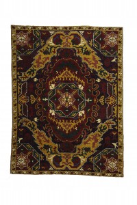 Turkish Carpet Rug Vintage Turkish Carpet Rug from Konya 6x8 Feet 178,236