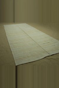 Vintage Turkish Hemp Kilim Rug 6x12 Feet 170,387 - Turkish Hemp Rug $i