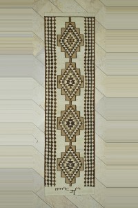 Turkish Rug Runner Vintage Turkish Kilim Runner 3x11 Feet 90,325