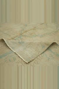 Vintage Turkish Oushak Rug 7x9 Feet 200,276 - Oushak Rug $i