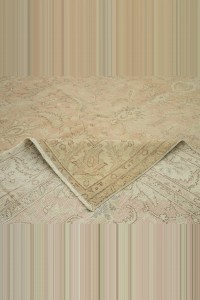 Vintage Turkish Oushak Rug 8x11 Feet 233,339 - Oushak Rug $i