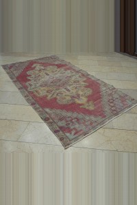 Vintage Turkish Rug 4x8 133,243 - Turkish Carpet Rug  $i