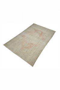 Vintage Turkish Rug 6x9 168,270 - Oushak Rug $i