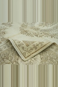 White Gray Oushak Rug 7x10 Feet 214,316 - Oushak Rug $i