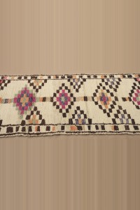 Wool Herki Rug Runner 80,333 - Turkish Rug Runner $i