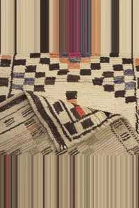 Wool Herki Rug Runner 80,333 - Turkish Rug Runner $i